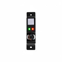 Electronic lock panel with green and red indicator lights and keyhole, security accessory