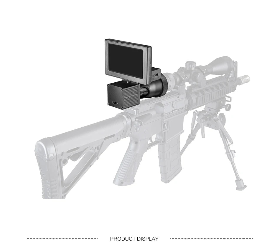 FIRE WOLF 4.3" NV RIFLESCOPE WITH CAMERA & IR