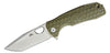 Load image into Gallery viewer, HONEY BADGER TANTO FLIPPER - LARGE OLIVE DRAB