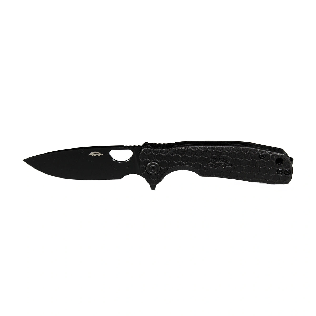 Honey Badger Medium Drop Point Flipper Black
