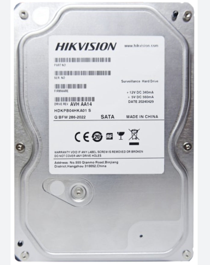 Hikvision surveillance hard drive - representative image for HK7216AH 16TB