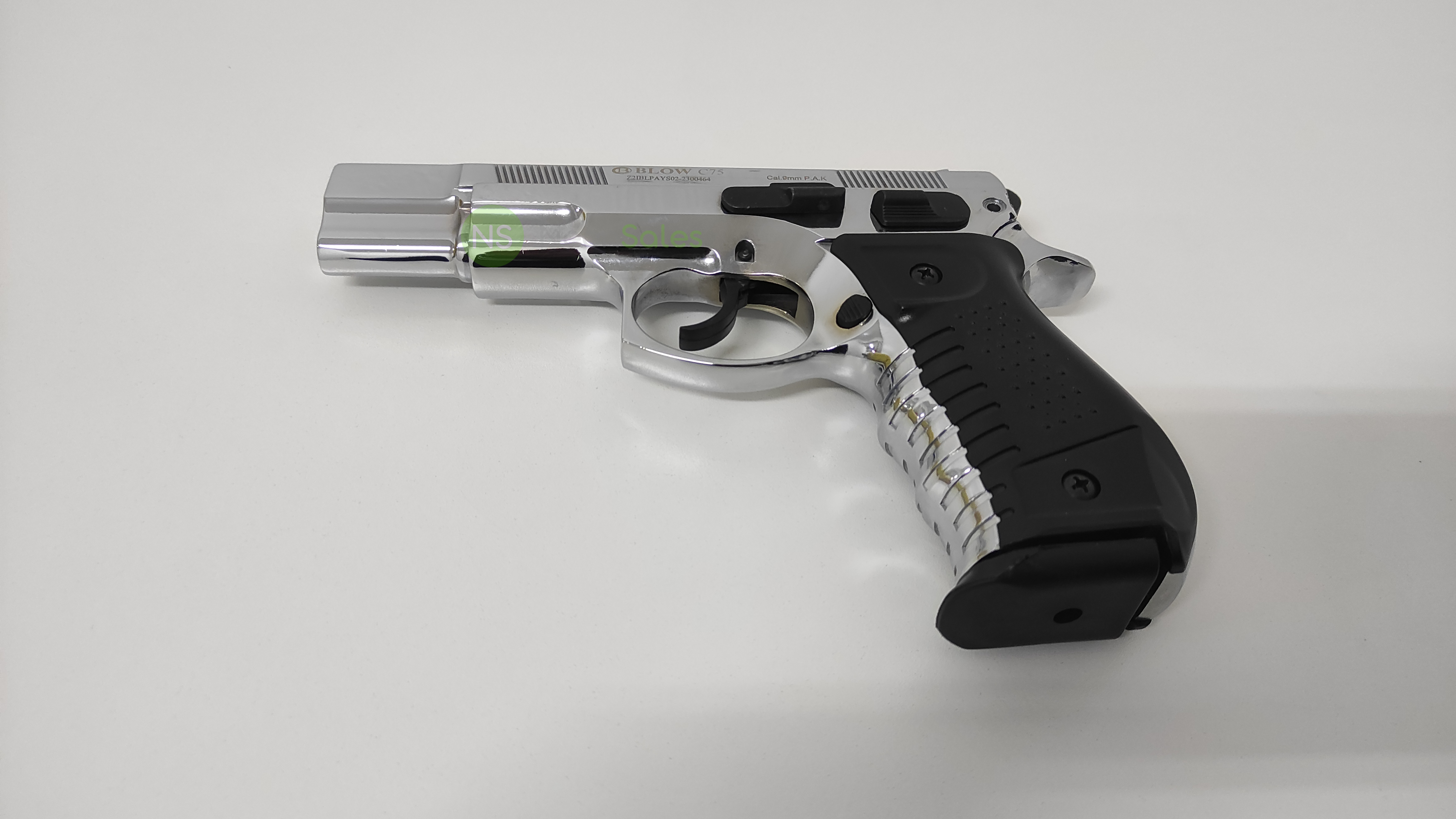 BLOW C75 BLANK GUN - SHINY CHROME