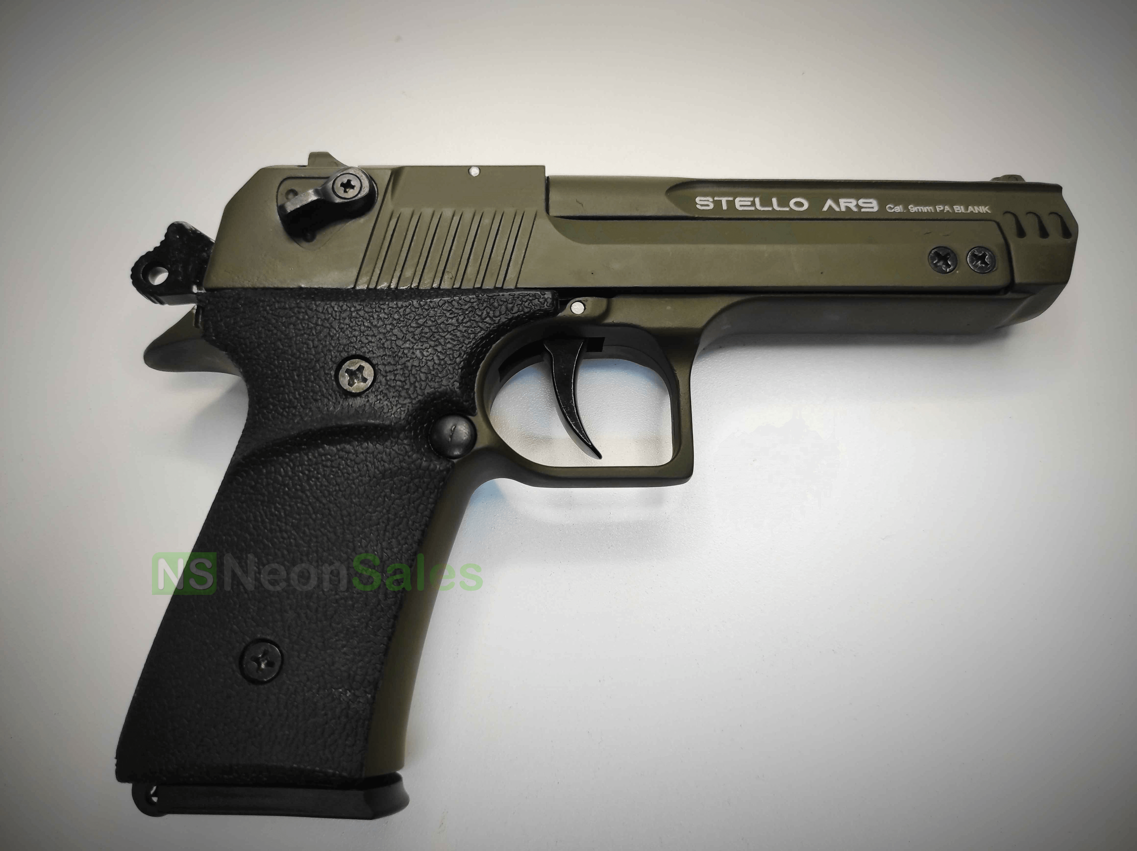 STELLO AR-9 BABY EAGLE BLANK GUN - OD