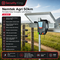 Nemtek Agri 50 solar energizer system