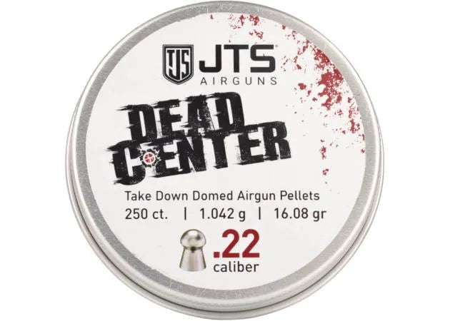 JTS DEAD CENTRE .22 CAL 16.08GR - 250'S - NeonSales {{ shop.shopifyCountryName }}