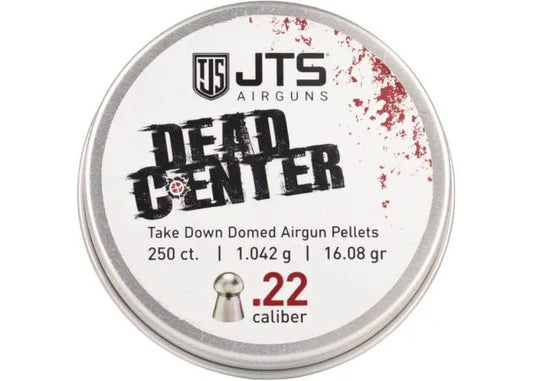 JTS DEAD CENTRE .22 CAL 16.08GR - 250'S - NeonSales {{ shop.shopifyCountryName }}