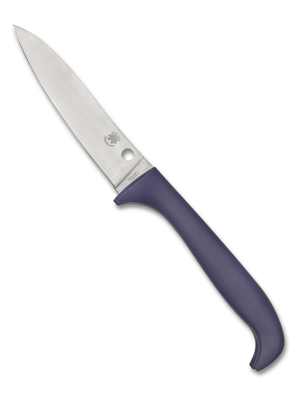 Spyderco Counter Critter Kitchen Knife, Purple