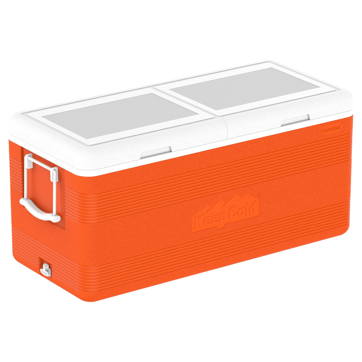 Cosmoplast Deluxe 145L Insulated Cooler Orange