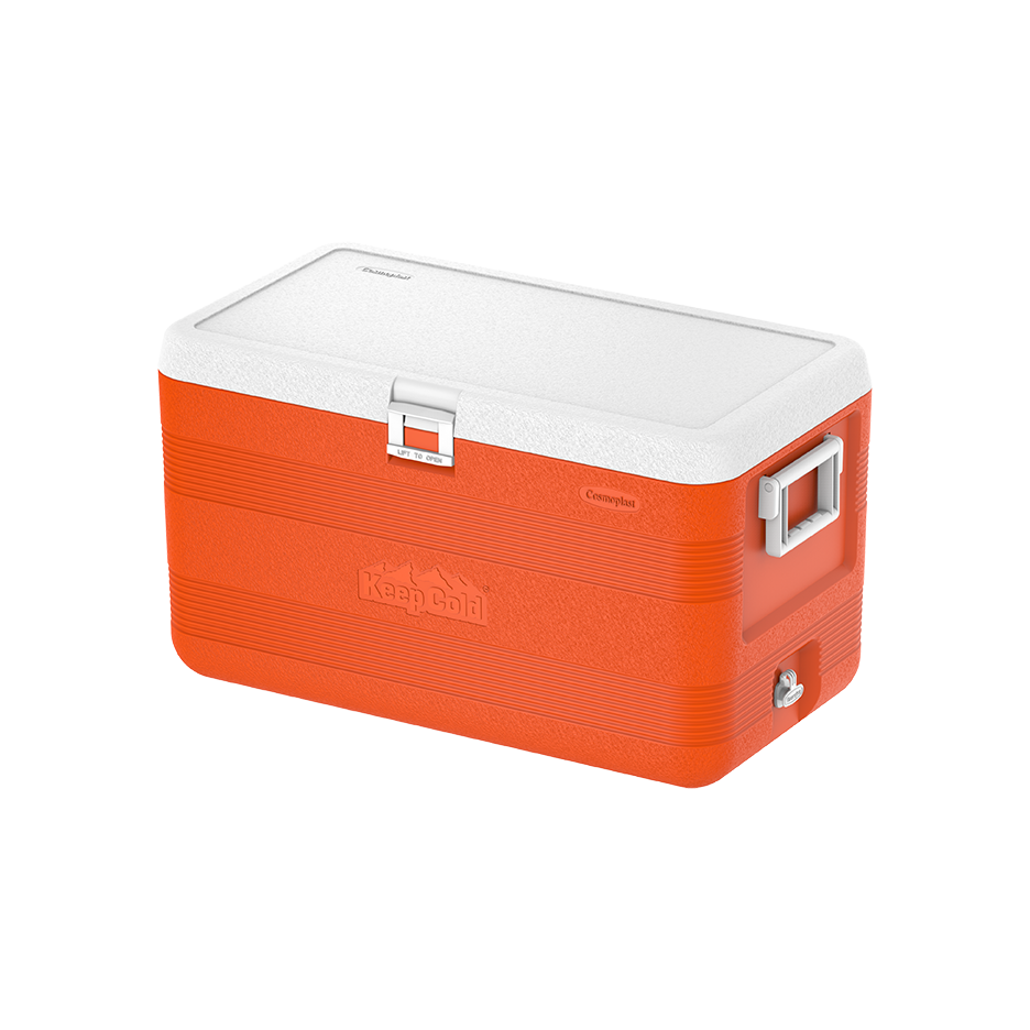Cosmoplast Deluxe 70L Insulated Cooler Orange