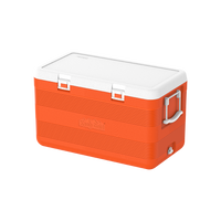 Cosmoplast Deluxe 127L Insulated Cooler Orange