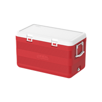 Cosmoplast Deluxe 127L Cooler Box Red