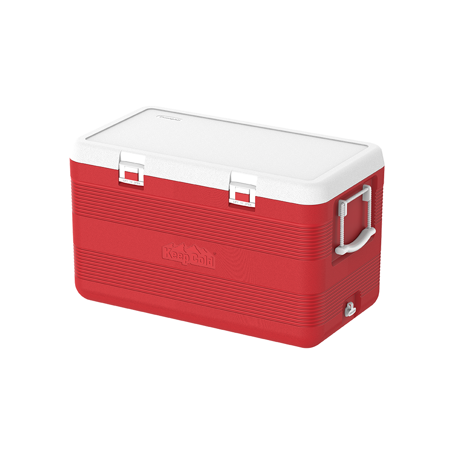 Cosmoplast Deluxe 127L Cooler Box Red