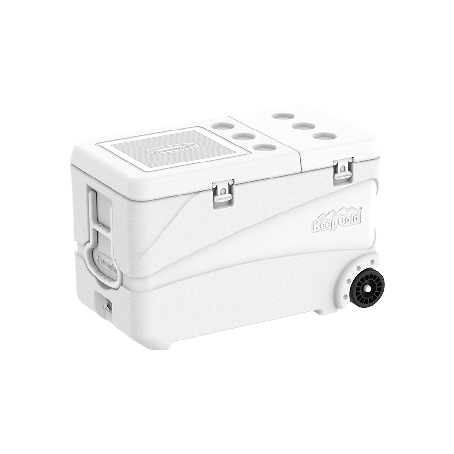 Cosmoplast Deluxe 102L Cooler Box White