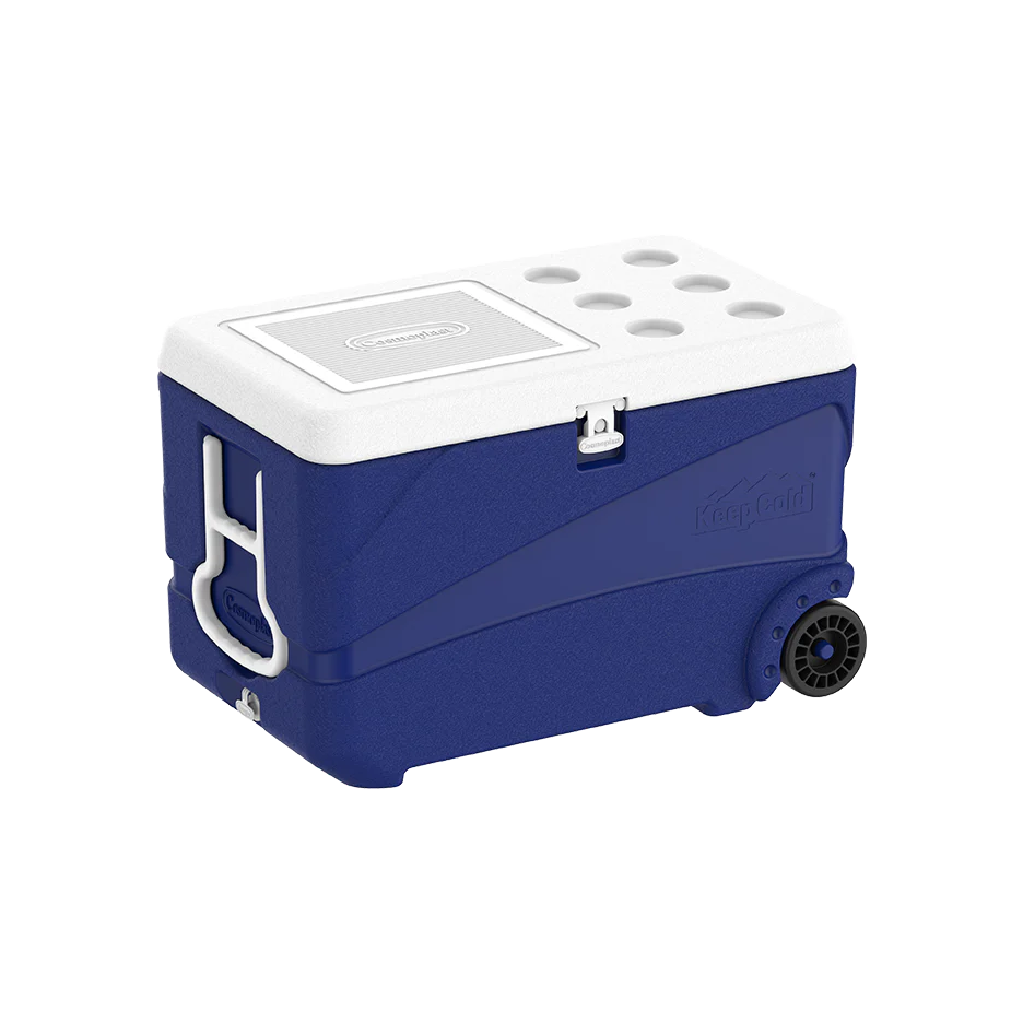 Cosmoplast Deluxe 84L Ice Box Blue