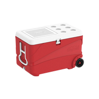 Cosmoplast Deluxe 84L Insulated Cooler Red
