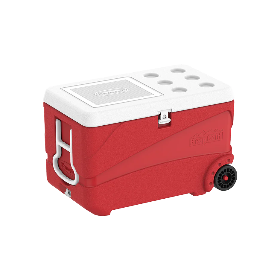 Cosmoplast Deluxe 84L Insulated Cooler Red