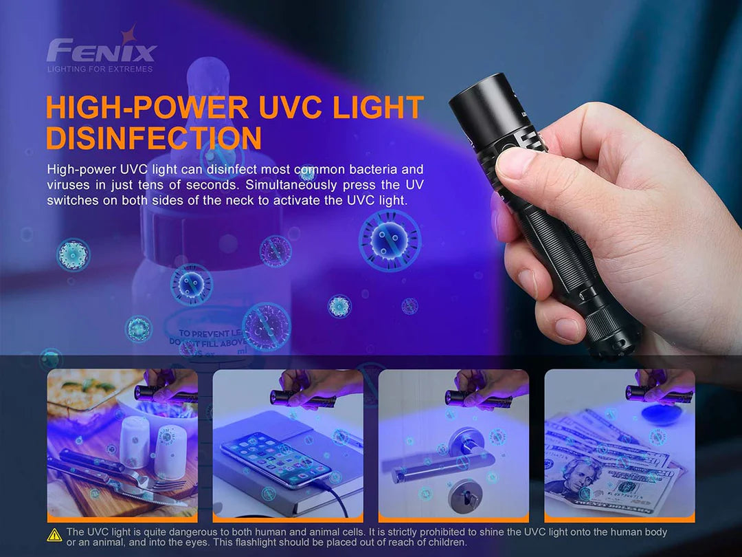 FENIX LD32 UVC LED FLASHLIGHT