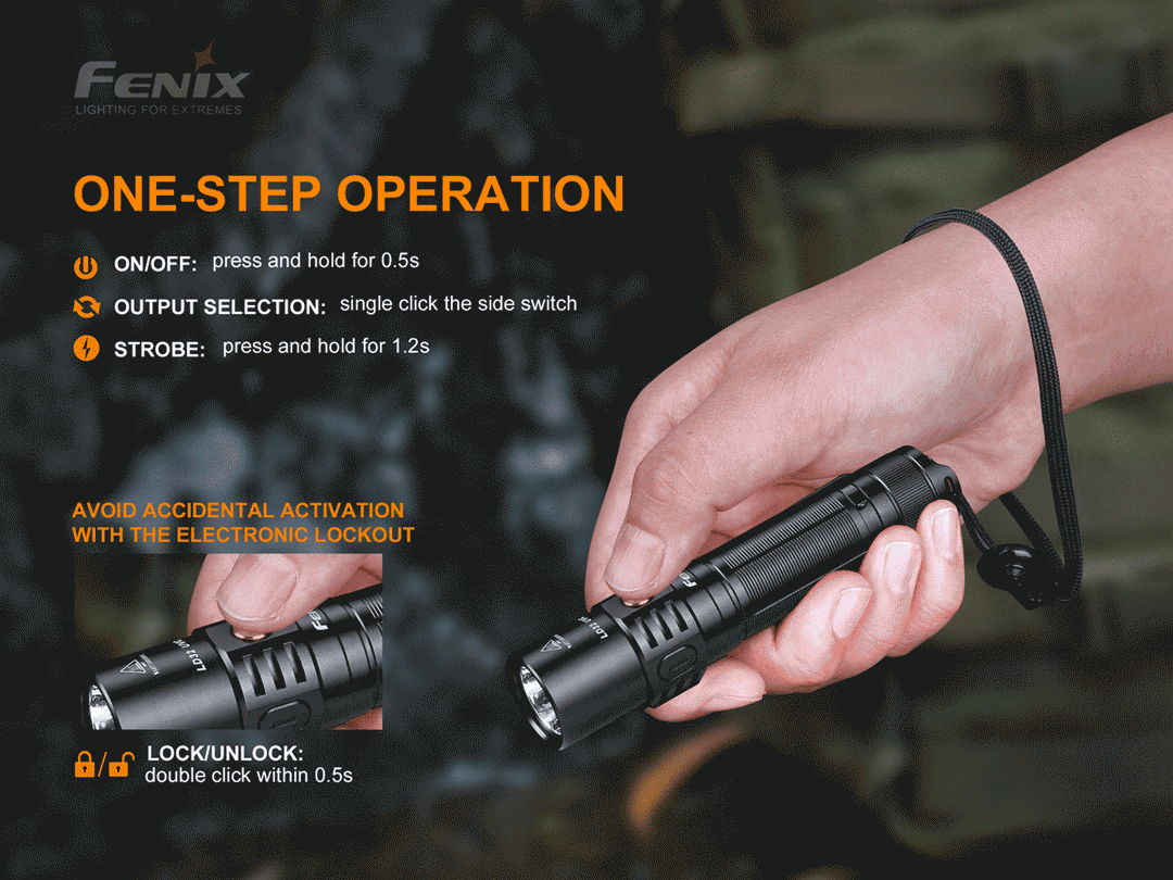 FENIX LD32 UVC LED FLASHLIGHT