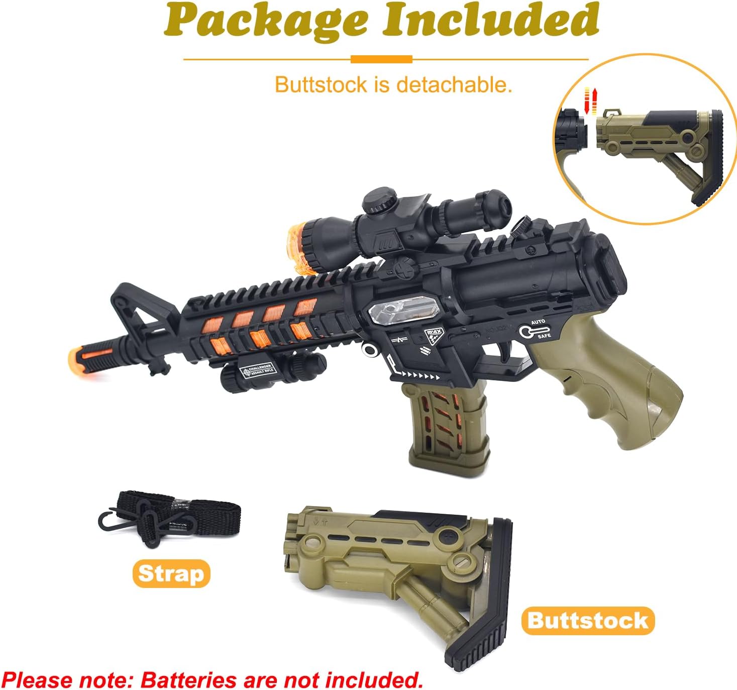 M416 ELECTRIC GEL BLASTER TOY GUN - SY-0001