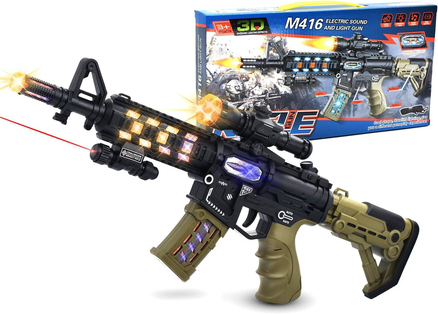 M416 ELECTRIC GEL BLASTER TOY GUN - SY-0001