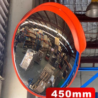 450mm convex safety mirror