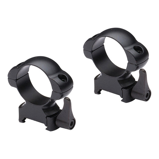 NIKKO STIRLING 1" LOW QUICK RELEASE MOUNT RINGS