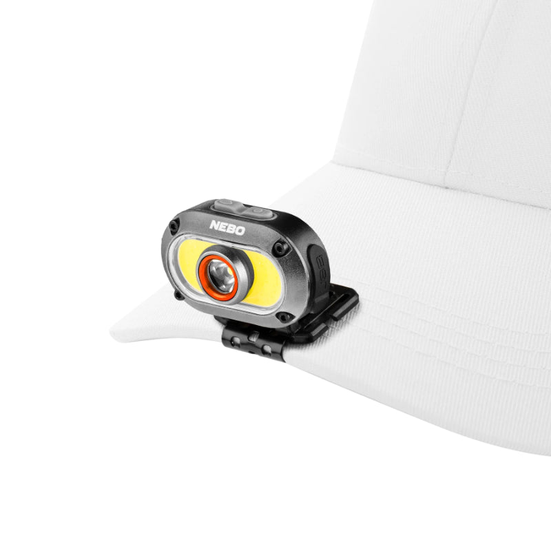 Nebo Mycro 550 Headlamp and Cap Light, Black (2 of 8)