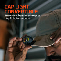 Nebo Mycro 550 Headlamp and Cap Light, Black (3 of 8)