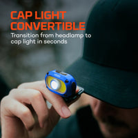 Nebo Mycro 550 Headlamp and Cap Light, Blue (3 of 8)