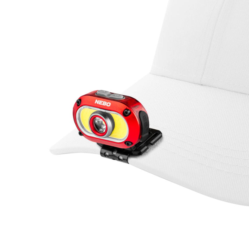 Nebo Mycro 550 Headlamp and Cap Light, Red (2 of 8)