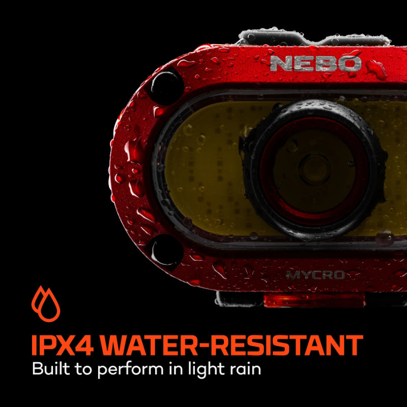 Nebo Mycro 550 Headlamp and Cap Light, Red (7 of 8)