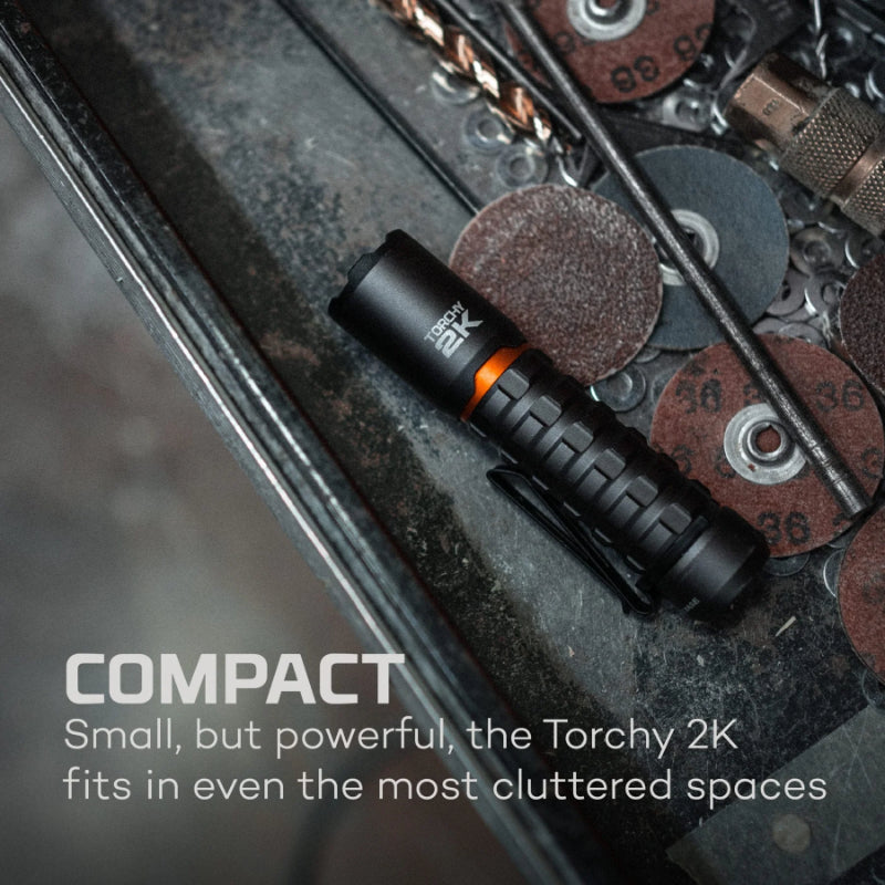 Nebo Torchy 2K Black Line Rechargeable LED Torch (4 of 10)