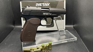 RETAY PM MAKAROV BLANK GUN - BLACK