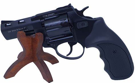 ZORAKI R2-TD BLANK REVOLVER 3" - BLACK