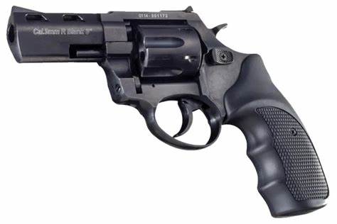 ZORAKI R2-TD BLANK REVOLVER 3" - BLACK