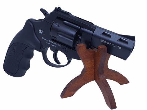 ZORAKI R2-TD BLANK REVOLVER 3" - BLACK