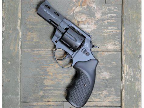 ZORAKI R2-TD BLANK REVOLVER 3" - BLACK