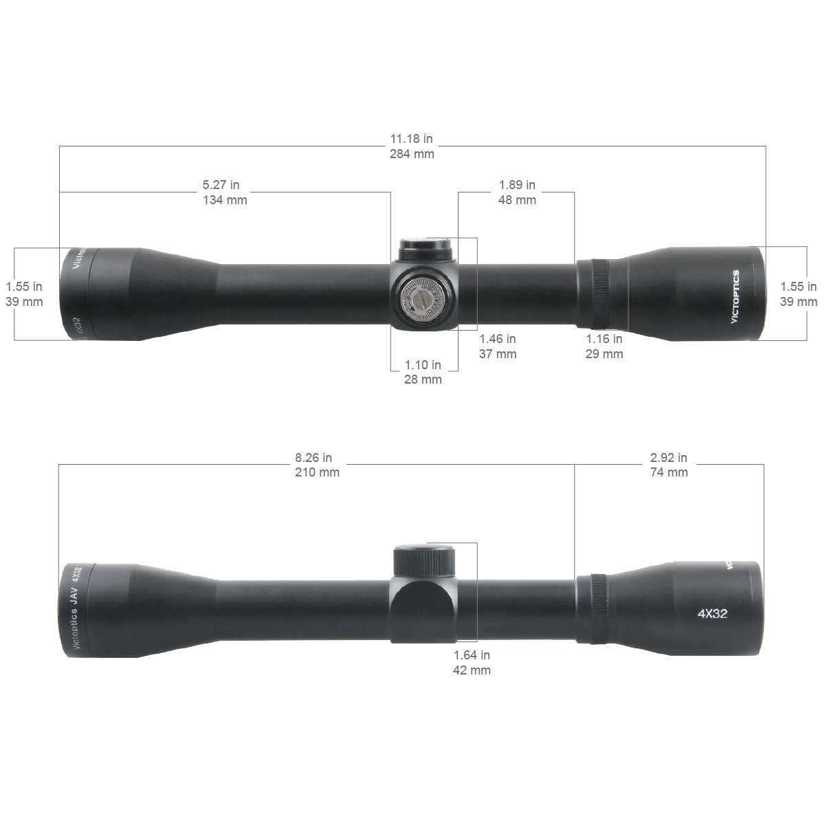 VICTO OPTICS RIFLE SCOPE OPSL19 JAV 4X32 - NeonSales {{ shop.shopifyCountryName }}