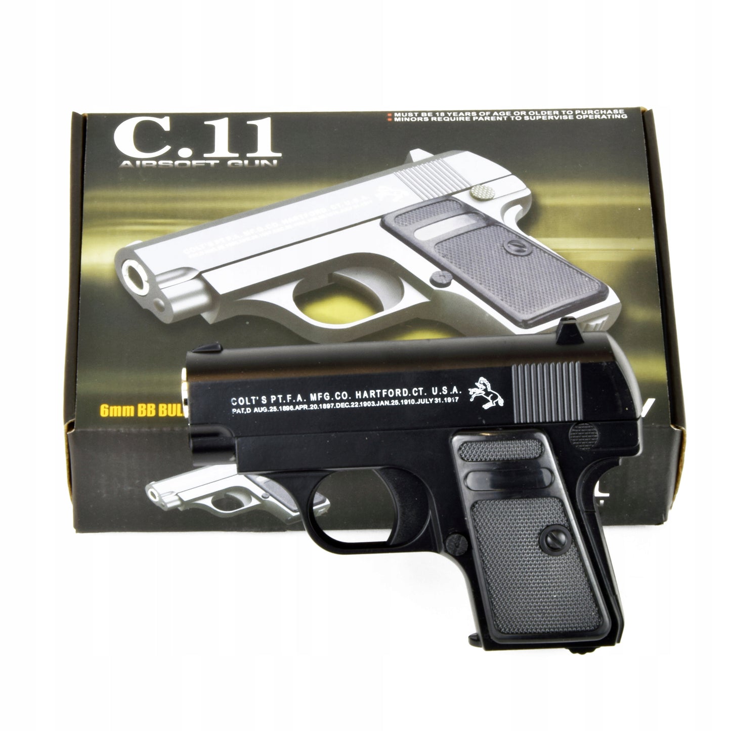 C11 AIRSOFT 6MM PISTOL - NeonSales {{ shop.shopifyCountryName }}