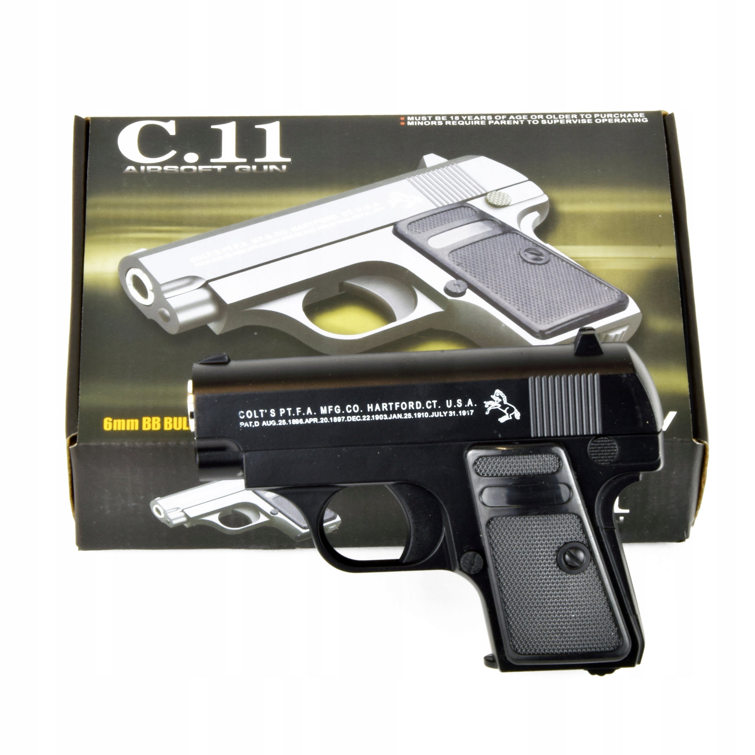 C11 AIRSOFT 6MM PISTOL - NeonSales {{ shop.shopifyCountryName }}