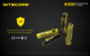 Load image into Gallery viewer, NITECORE NL1835R RECHARGE 3.7V BATTERY 3500MAH USB