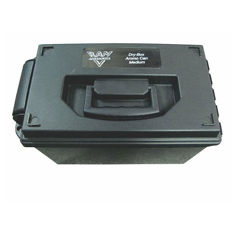 RAM TB-901 Waterproof Dry Box Ammo Can, Black