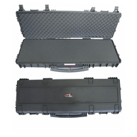 RAM Tsunami Double Hard Rifle Case with Foam, Black