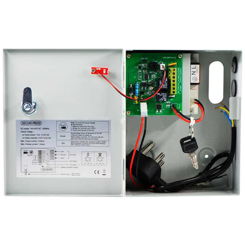 SECURI-PROD POWER STORE ACCESS CONTROL 13.6VDC 3A