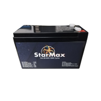 STARMAX 12.8V 7A LITHIUM-ION BATTERY - 4000 CYCLES