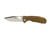 Load image into Gallery viewer, HONEY BADGER TANTO FLIPPER - LARGE TAN