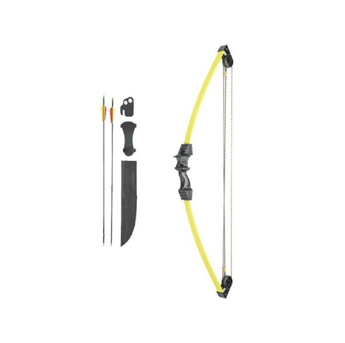 MANKUNG 10LBS 24" YELLOW COMPOUND BOW KIT