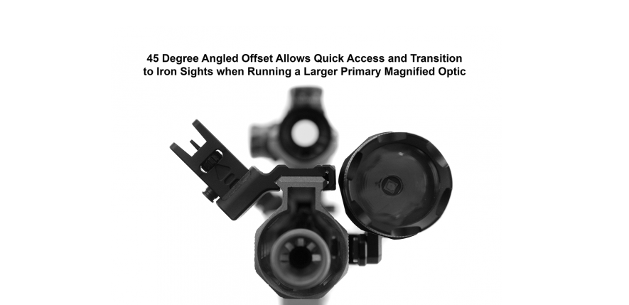UTG ACCU-SYNC 45"" OFFSET FRONT SIGHT MT-745