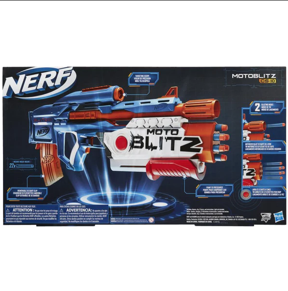 NERF ELITE 2.0 MOTOBLITZ BLASTER