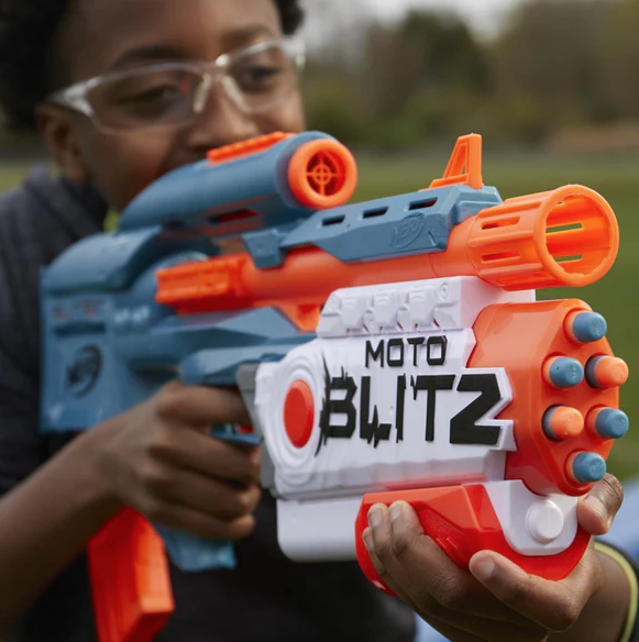 NERF ELITE 2.0 MOTOBLITZ BLASTER